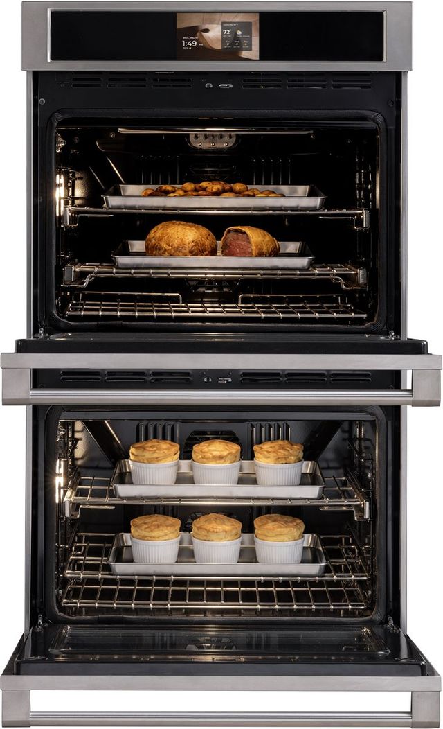 Monogram® Statement 30" Stainless Steel Double Electric Wall Oven-2