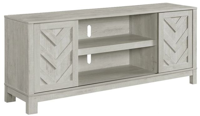 Elements International Eleanor White 70'' TV Stand-0