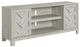 Elements International Eleanor White 70'' TV Stand-0