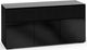 Salamander Designs® Oslo 339 AV Cabinet-Black Glass-0