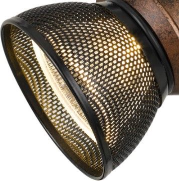 Cal® Lighting & Accessories Rust/Black Track Light-1