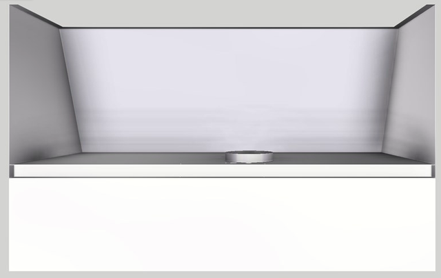 Vent-A-Hood® 48" White Wall Hood-2