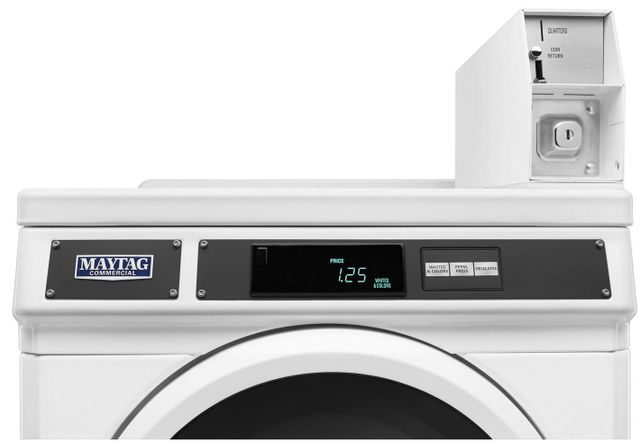 Maytag® Commercial 6.7 Cu. Ft. White Electric Dryer-2