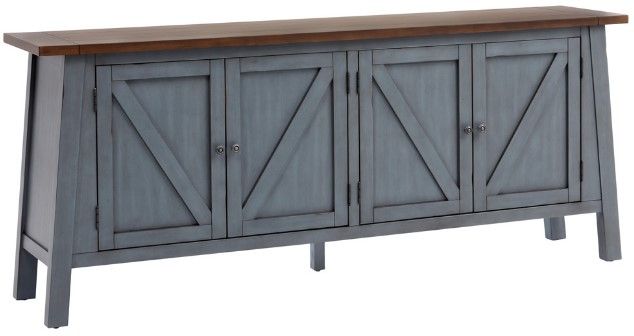 aspenhome® Pinebrook Denim 84'' Console-0