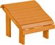 C R Plastic Orange Premium Footstool-0