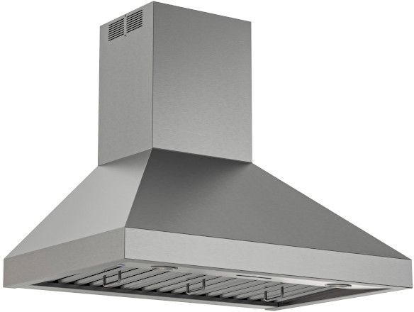 Best® WPP1 Series 36" Brushed Stainless Steel Wall Mounted Range Hood-2