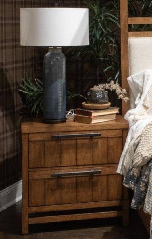 Magnussen Home® Conway Honey Wheat Nightstand-1