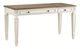 Signature Design by Ashley® Realyn 2-Piece White/Brown Home Office Desk Set-2