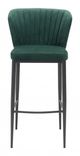 Zuo® Tolivere Green Bar Chair-1