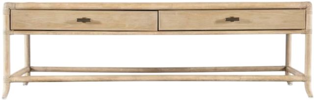 Hooker® Furniture Retreat Dune Pole Rattan Cocktail Table-2