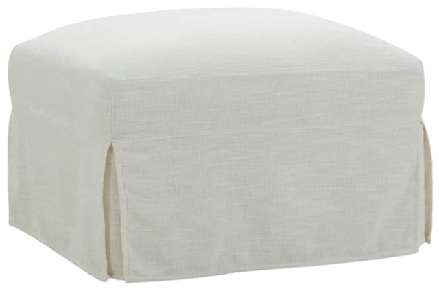 Rowe® Customizable Madeline Slipcovered Ottoman-0