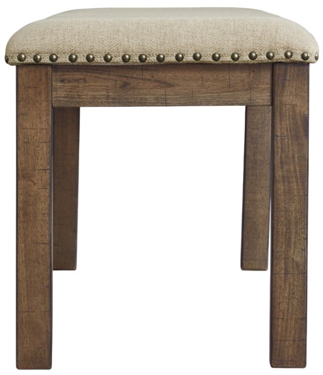 Signature Design by Ashley® Moriville Beige Upholstered Bench-3