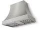 AGA Cascade 36" Stainless Steel Wall Mounted Range Hood  with Brushed Nickel Trim-0