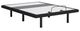 Sierra Sleep® By Ashley® Best Base Charcoal Gray Full Adjustable Base with Lumbar and Audio-1