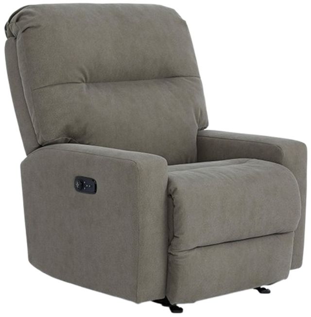 Best® Home Furnishings Customizable Kenley Vinyl Power Rocker Recliner with Heat, Massage and Headtilt-0
