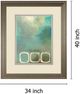 Classy Living Laurie Maitland Retro In Aqua And Khaki Il Wall Art-2