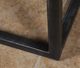 Horizon Home® Aspen Brown 60" Cocktail Table with Black Metal Base-1