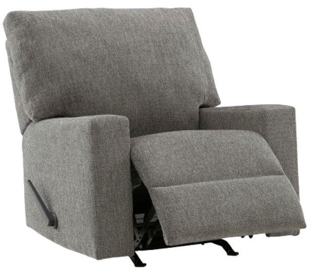 Signature Design by Ashley® Clarington Graystone Manual Rocker Recliner-1
