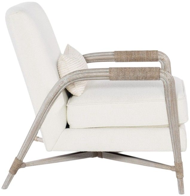 Hooker® Furniture CC Isla Macrame Arctic/Surf Accent Lounge Chair-2