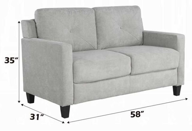 ACME Furniture Horatio Taupe Loveseat-2