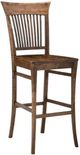 Handstone Stockholm 30” Bar Chair With Fabric Seat - 18Wx47Hx17-1/2D-0