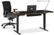 BDI Sequel® 6051 60" x 24" Lift Standing Desk-Natural Walnut-2