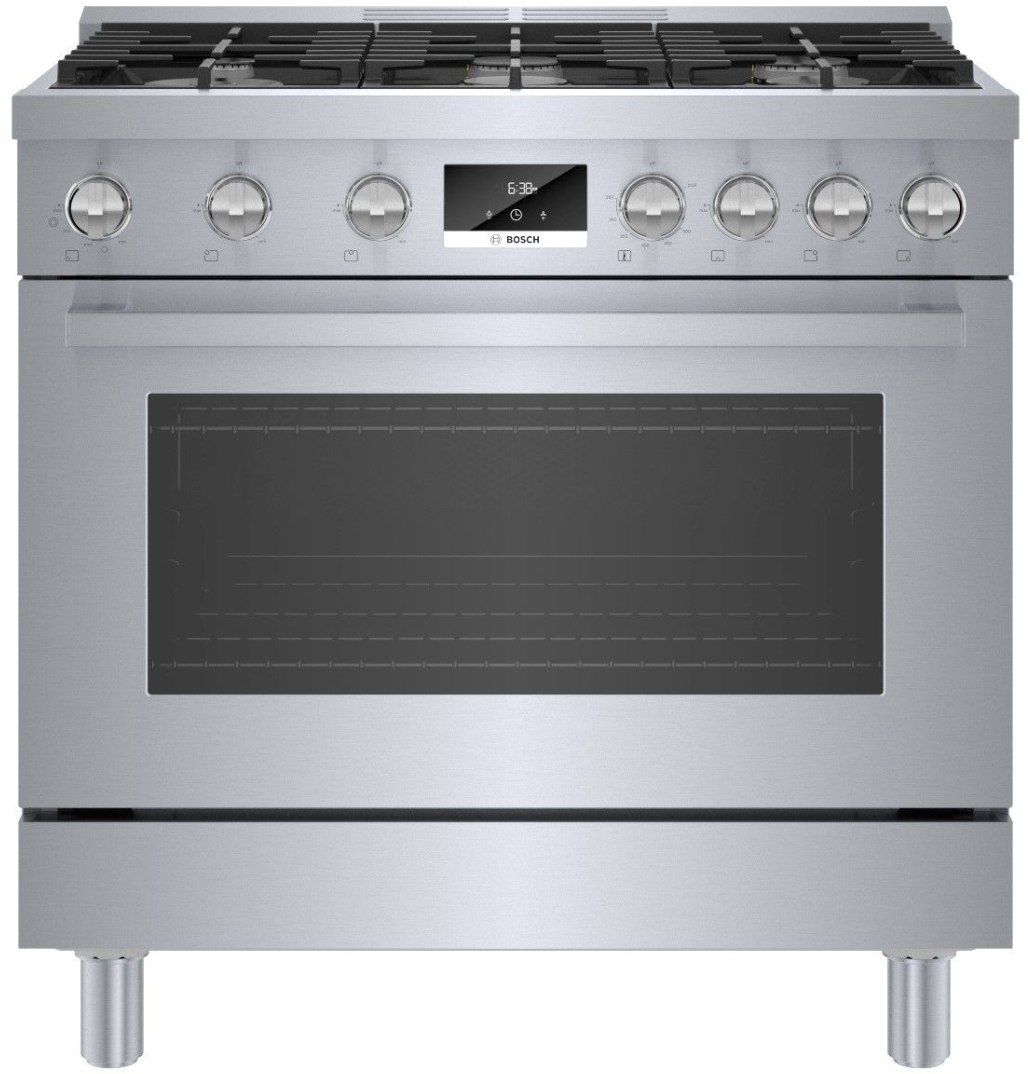 Bosch® 800 Series 36" Stainless Steel Pro Style Gas Range