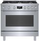 Bosch® 800 Series 36" Stainless Steel Pro Style Gas Range-0