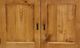 Vintage Furniture Panel Vitrine with Mirror-1