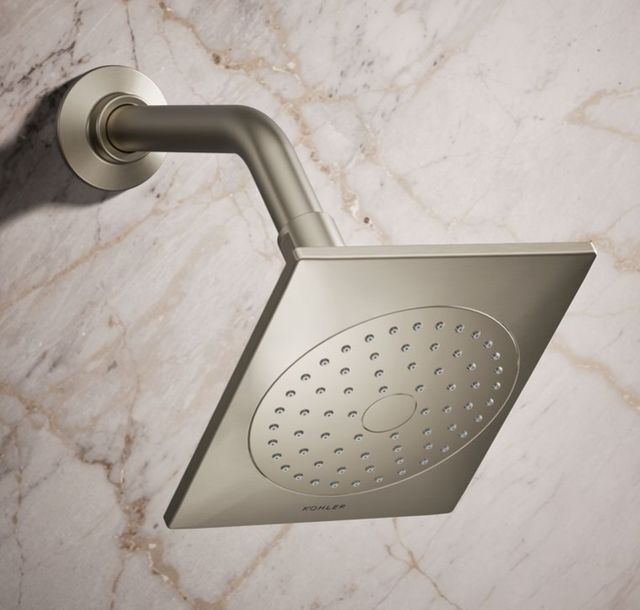 KOHLER® Loure® Vibrant Brushed Nickel 2.5 GPM Single-Function Showerhead-1
