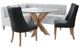 Powell® Auden 6-Piece Black/Gray/Natural Dining Set-0