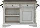 Liberty Furniture Magnolia Manor Antique White/Weathered Bark Bar Cart-2