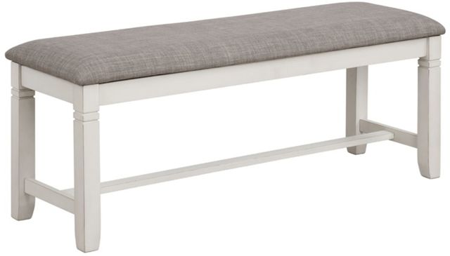 American Wholesale Furniture Anna 6-Piece Gray/White Dining Set-3