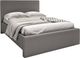 Beaudoin Customizable Ennis Queen Upholstered Box Spring Base Bed with Absolute Footboard-1