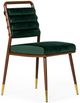 VIG Furniture Modrest Biscay Dark Green/Walnut Dining Chair-0