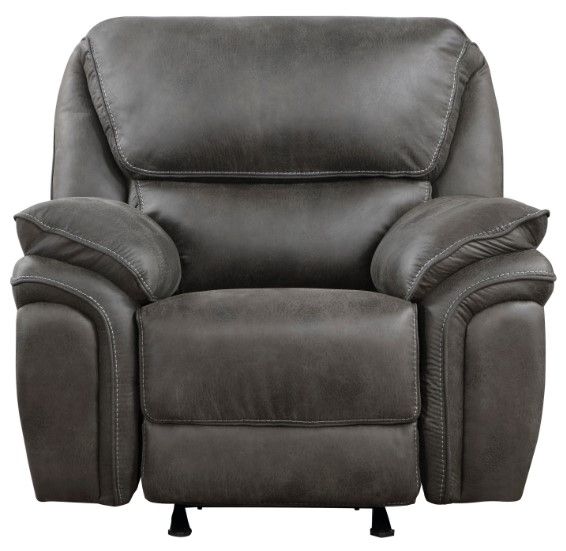 Homelegance® Proctor Gray Rocker Reclining Chair-2