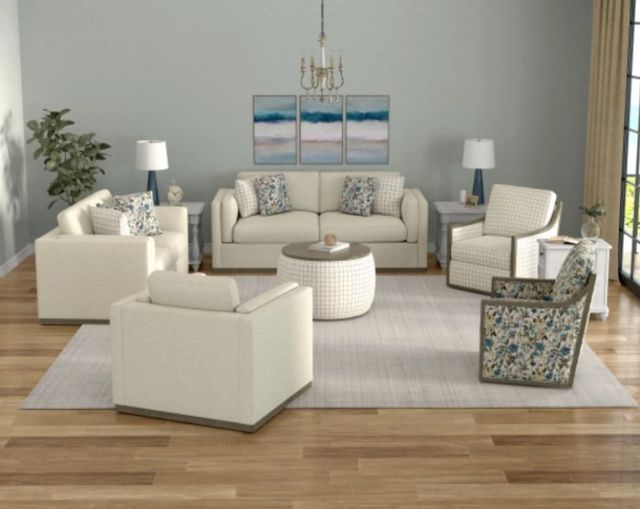 Emerald Home Cecily Cream Sofa-1