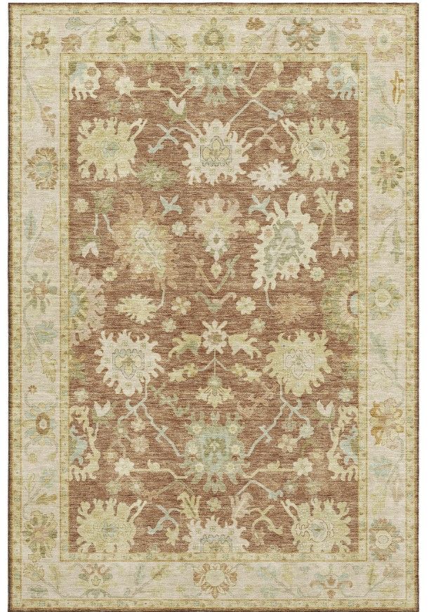Dalyn™ Rug Company Hatay HY2 Paprika 5'x8' Area Rug-0