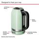 KitchenAid® 1.7 L Pistachio Electric Kettle-4