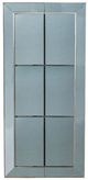 A & B Home Antique Silver Wall Mirror-1