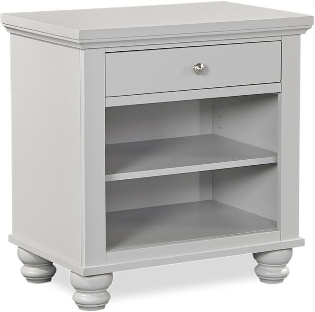 Aspenhome® Cambridge Light Gray Paint Nightstand-0