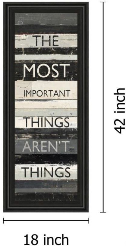 Classy Living Mike Schick Zephry Quote Il 18" Wall Art-2