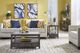 Null Furniture 2217 Antique Pewter/Gray Rectangular End-2
