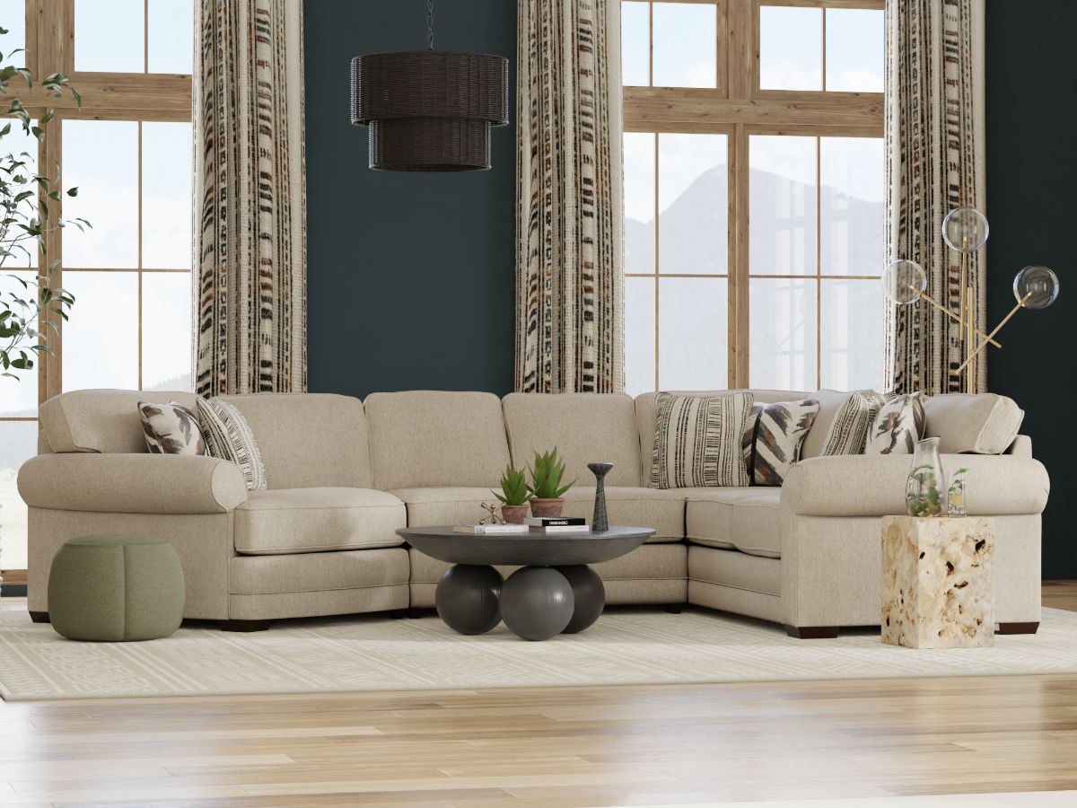 Orlando 3 Piece Cuddler Sectional Bob Mills Furniture