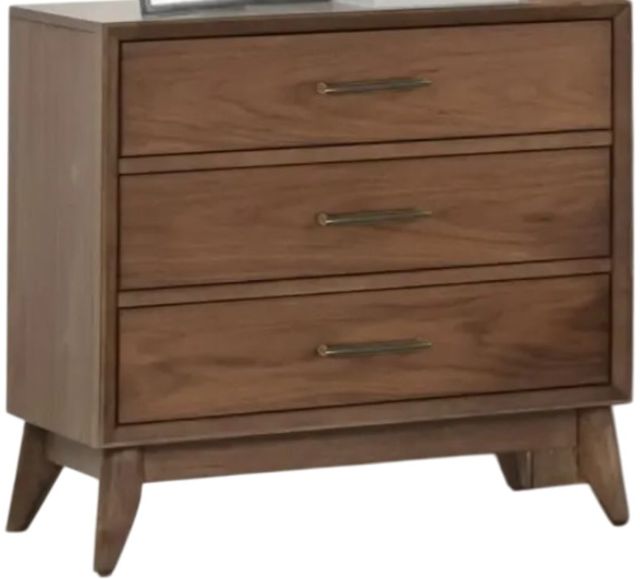 Liberty Furniture Century Modern Satin Walnut Nightstand-0