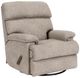 Flexsteel® Geneva Silver Overcast Swivel Gliding Recliner-0