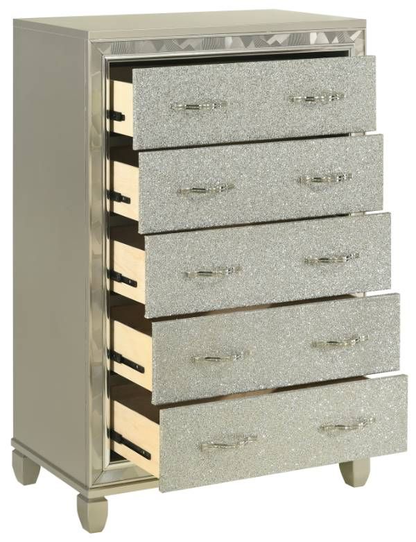 New Classic® Home Furnishings Radiance Silver Chest-3