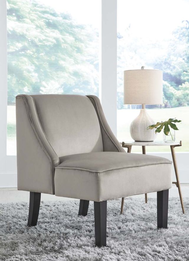 Signature Design by Ashley® Janesley Taupe Accent Chair-4