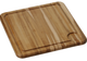 Elkay® Hardwood Brown 15.31" x 17.19" x 1" Cutting Board-0