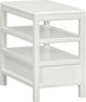 aspenhome® Alexander White Chairside Table-3